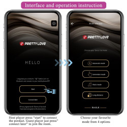 Pretty Love - Plug Anal Contrôlé Par Application Jefferson Violet